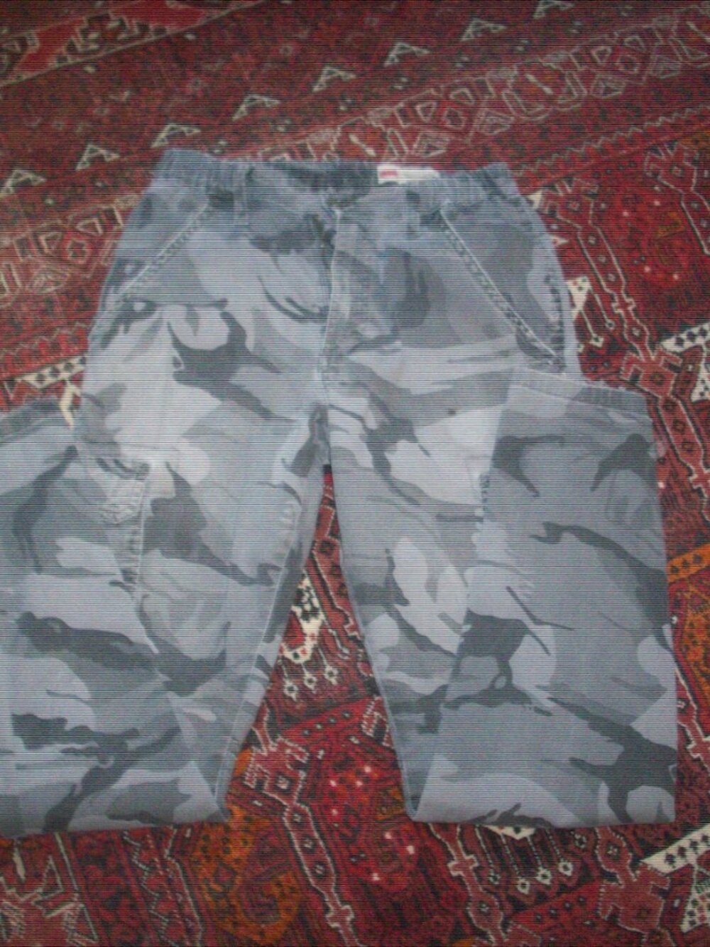 Wrangler Cargo Pants Mens Teen Size 26x30 Regular Taper Outdoor Utility Pockets